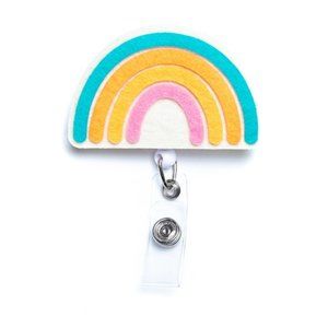 Rainbow | Nurse and Teacher Badge Reel Holder
